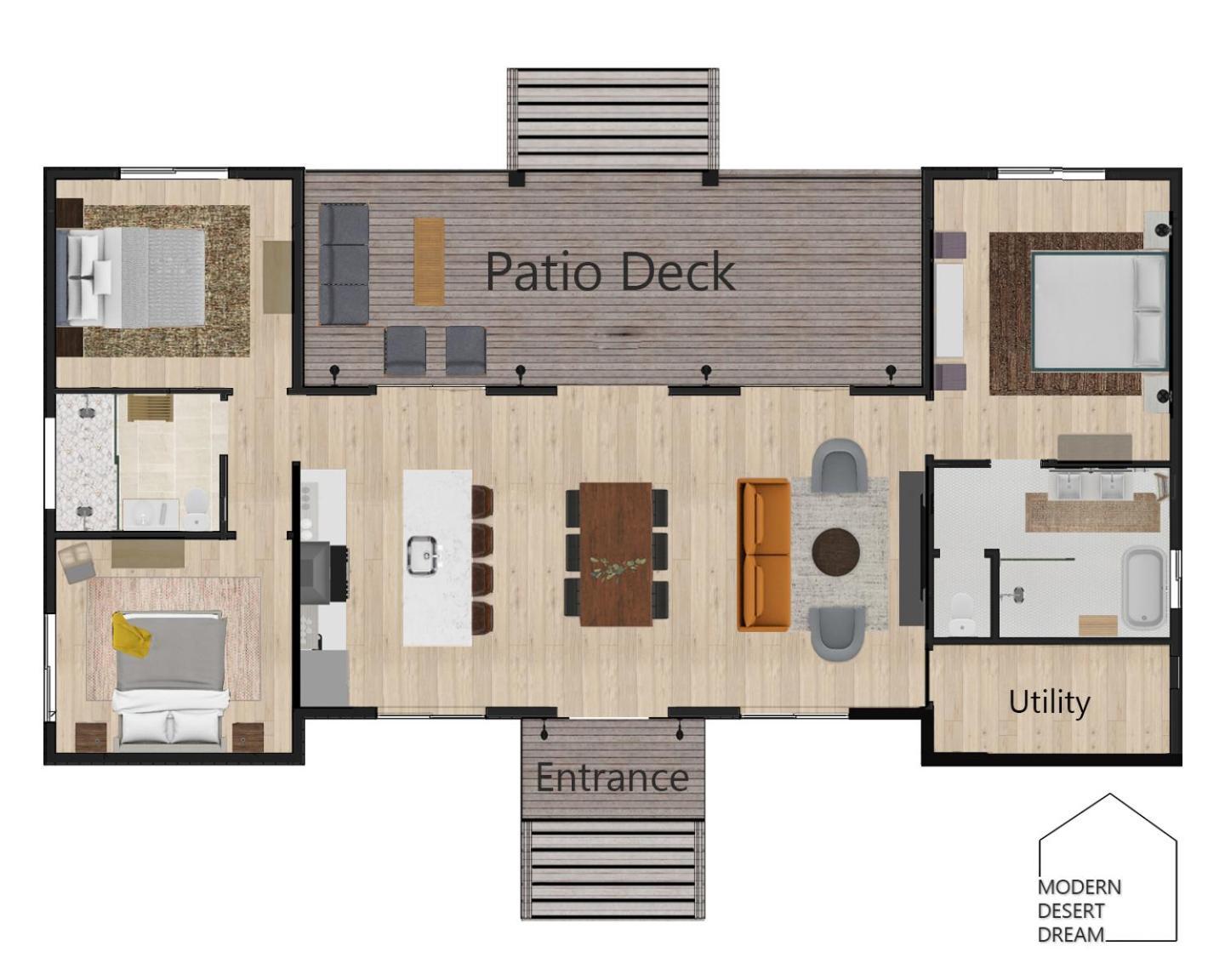Modern Desert Dream - New Build Twentynine Palms Extérieur photo